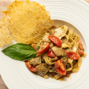 Tagliatelle Ai Funghi Porcini – Frische Steinpilze & Cremige Sauce (Serviervorschlag)